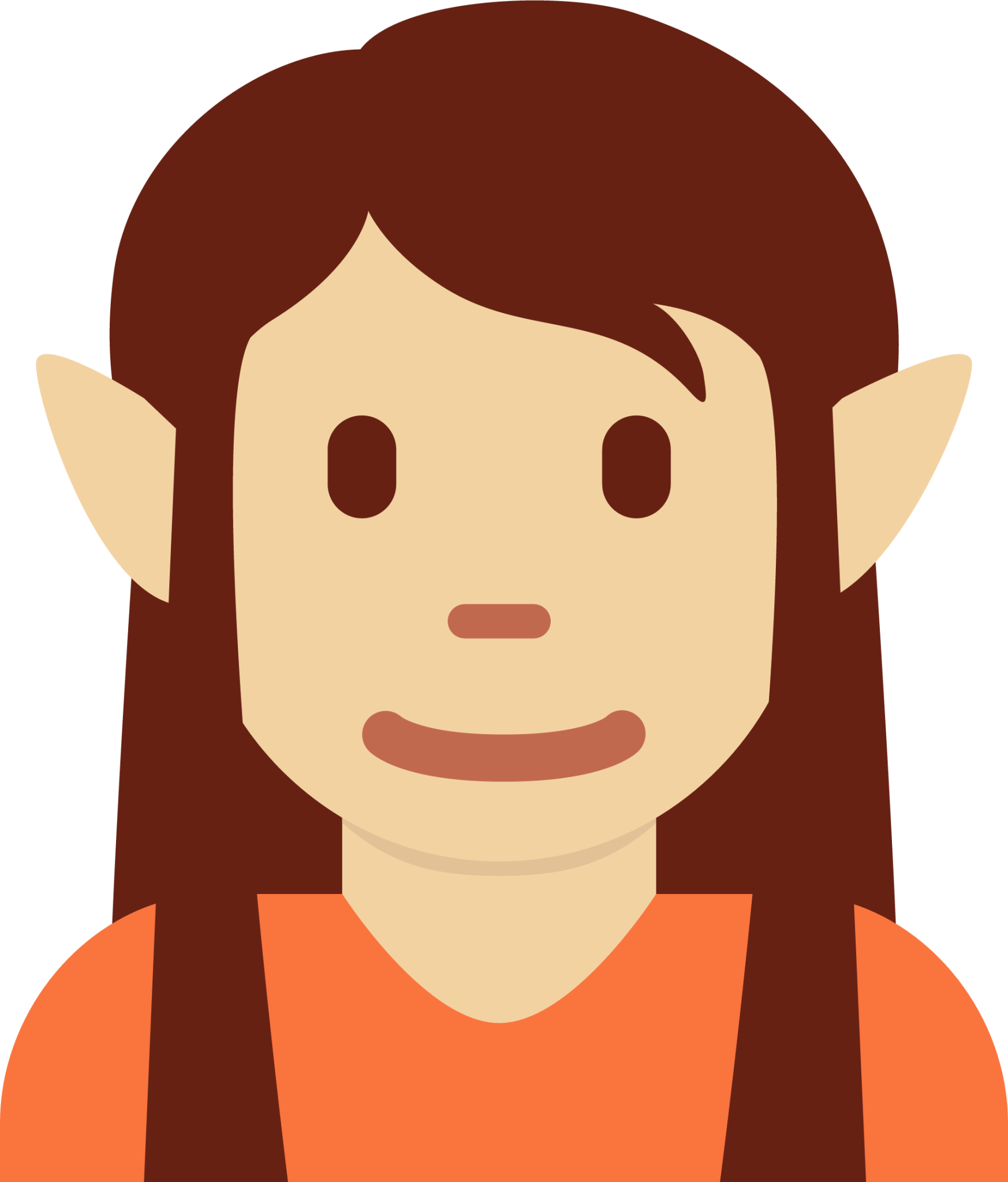elf: medium-light skin tone emoji