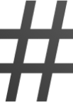 emblem hash icon