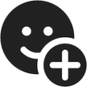 Emoji Add icon