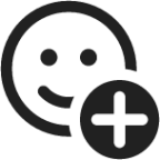 Emoji Add icon