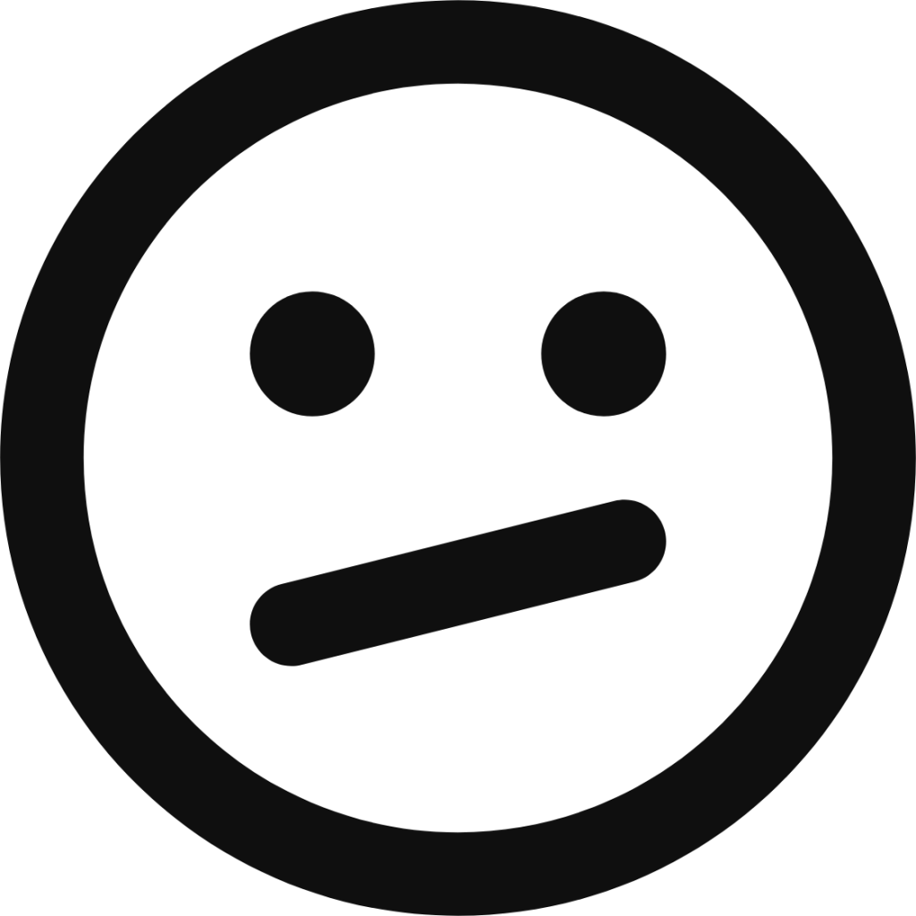 emoji annoyed icon