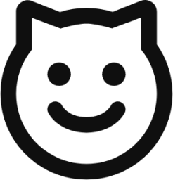 black cat Emoji - Download for free – Iconduck