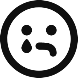 emoji cry icon