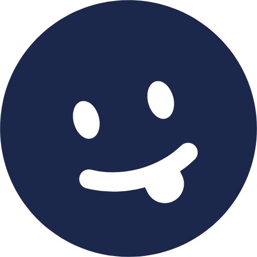 Emoji Funny Circle icon