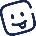 Emoji Funny Square icon