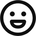 emoji laugh icon