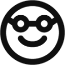emoji nerd icon