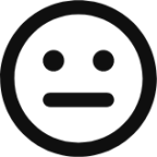 emoji neutral icon