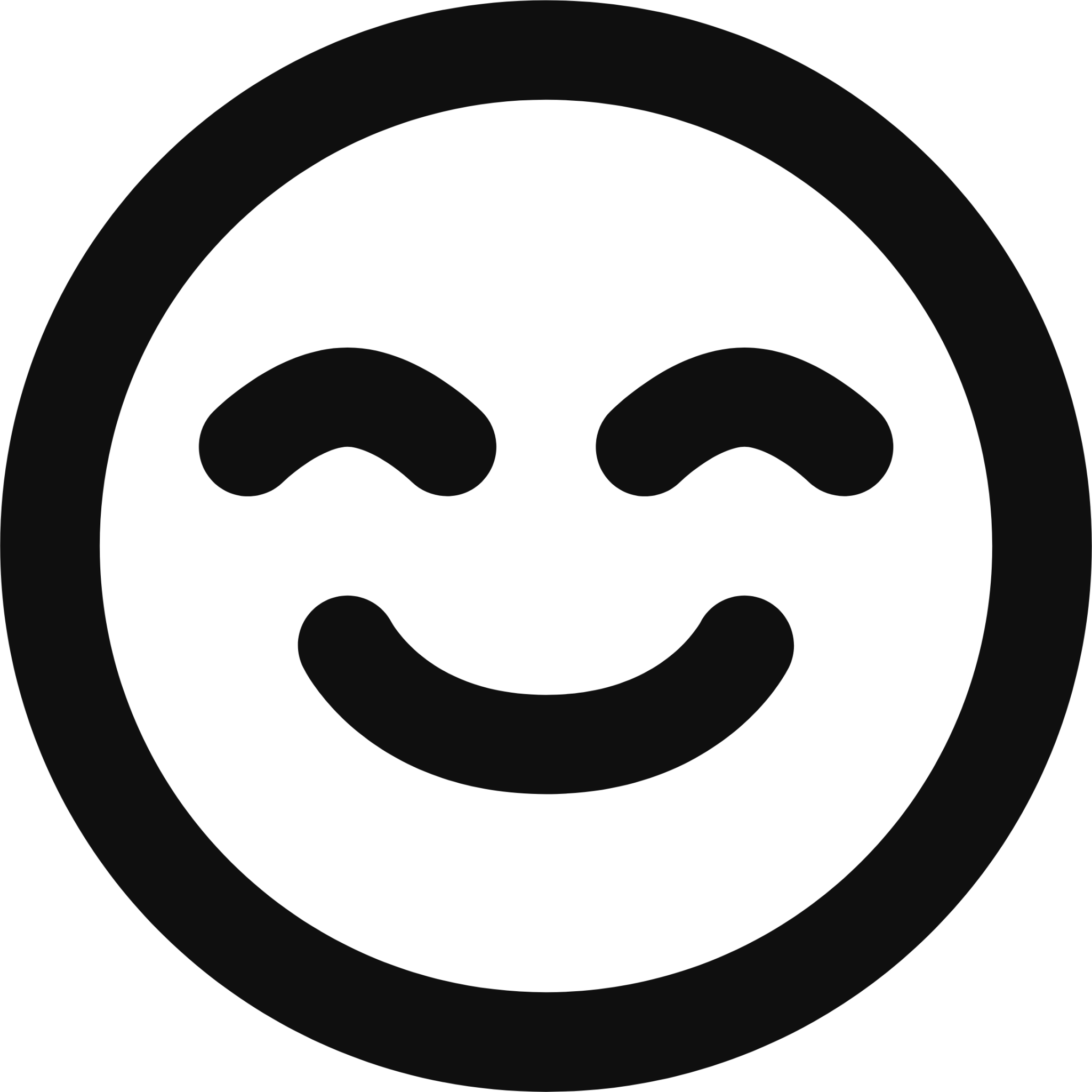 emoji pleased icon