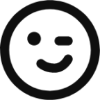 emoji wink icon