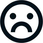 emotion unhappy line icon