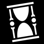 empty hourglass icon