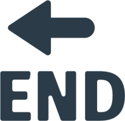 END arrow emoji