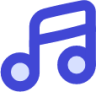entertainment music note 2 music audio note icon
