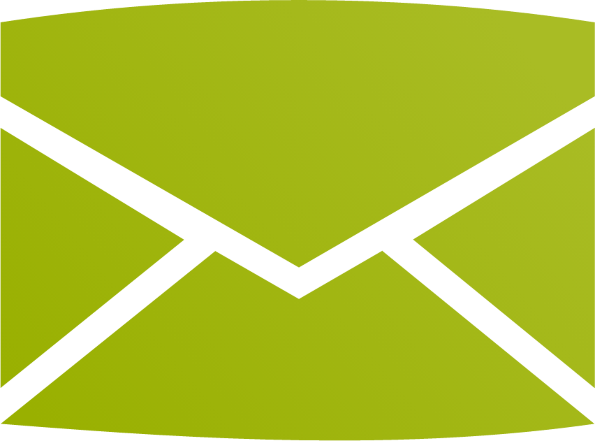 envelope green icon