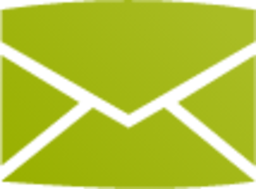 envelope green icon