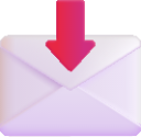 envelope with arrow emoji