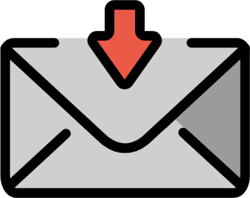 envelope with arrow emoji
