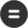 equal circle icon
