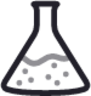 Erlenmeyer flask icon