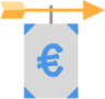 euro arrow icon