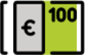 euro banknote emoji