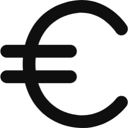 Euro Symbol Logo PNG vector in SVG, PDF, AI, CDR format
