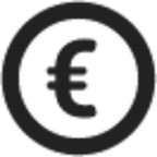 euro money currency icon