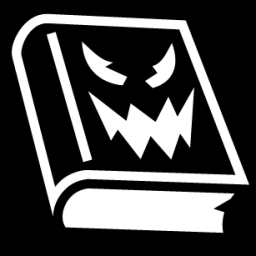 evil book icon