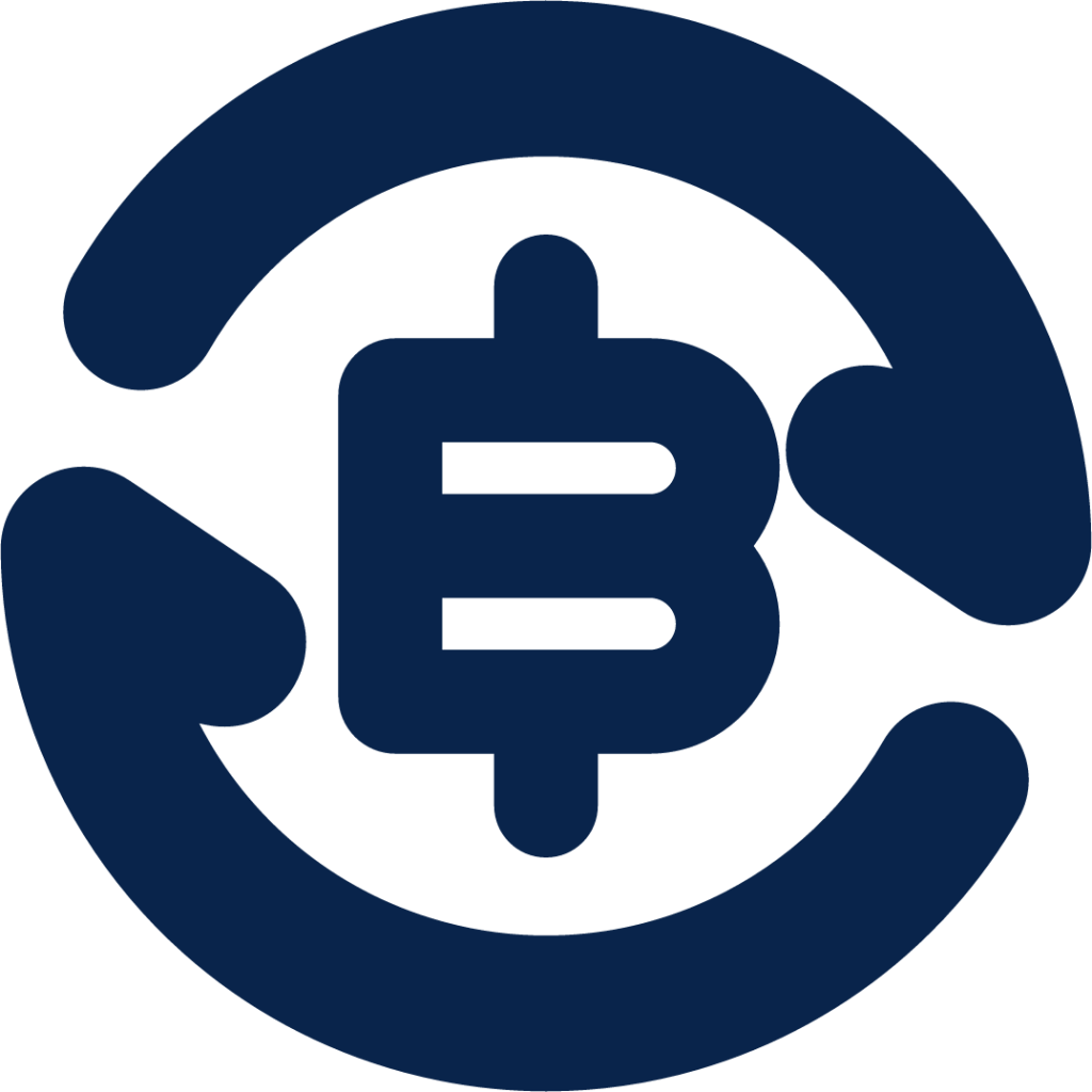 exchange bitcoin 2 fill business icon