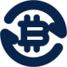 exchange bitcoin fill business icon