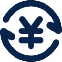 exchange cny line business icon