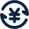 exchange cny line business icon