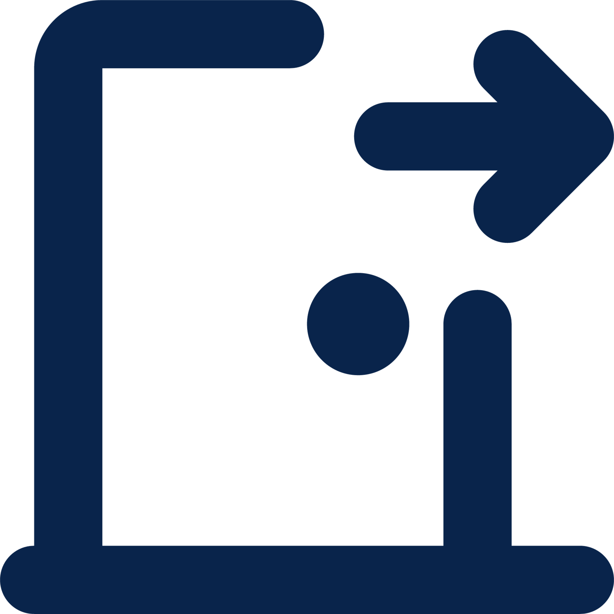 exit door line system icon
