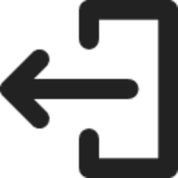 exit leave icon