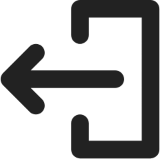 exit leave icon