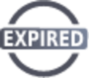 expired sign icon