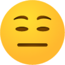 Expressioless face emoji emoji