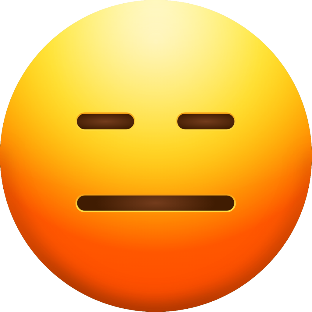 Expressionless Face emoji
