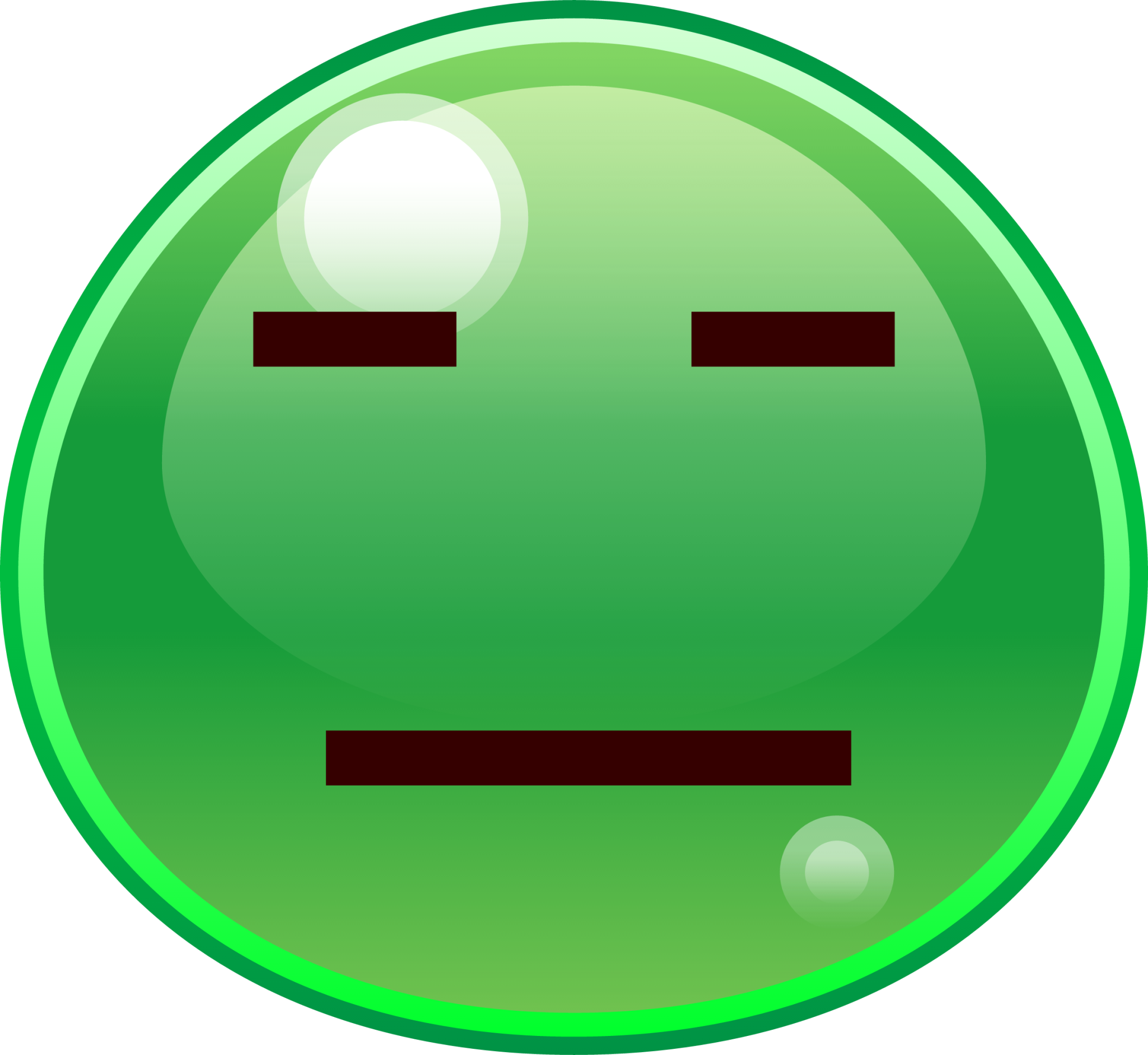 expressionless (slime) emoji