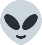 extraterrestrial alien emoji