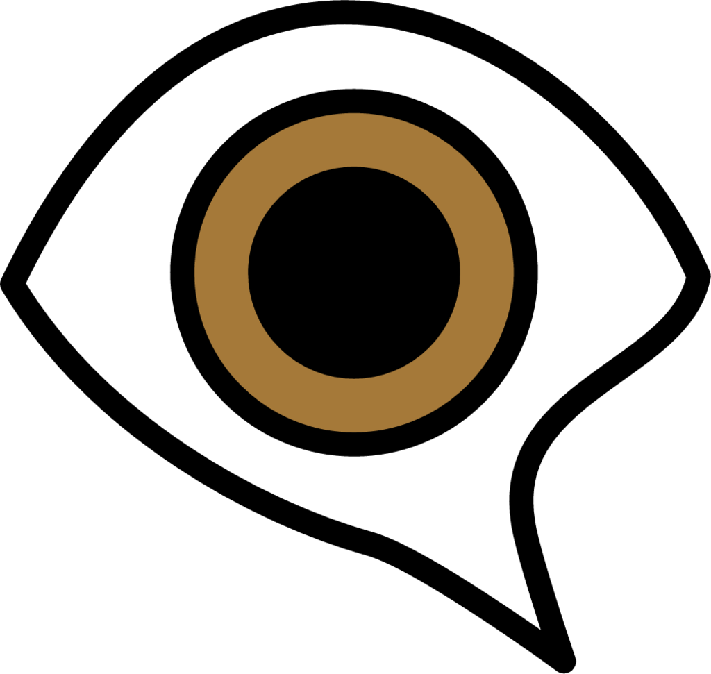 eye in speech bubble emoji