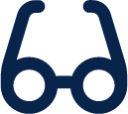 eyeglass line education icon