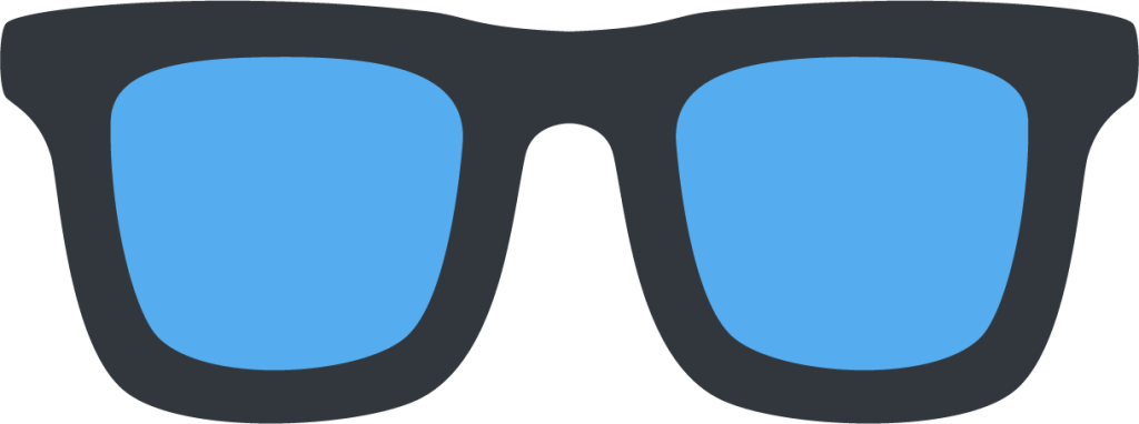 eyeglasses emoji