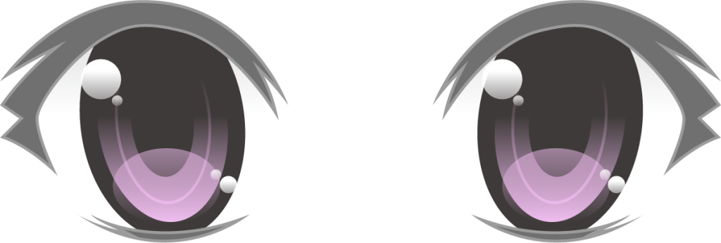 eyes (pink) emoji
