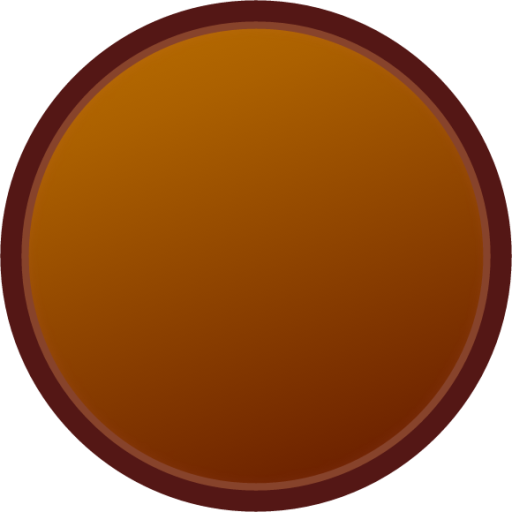 face base (brown) emoji