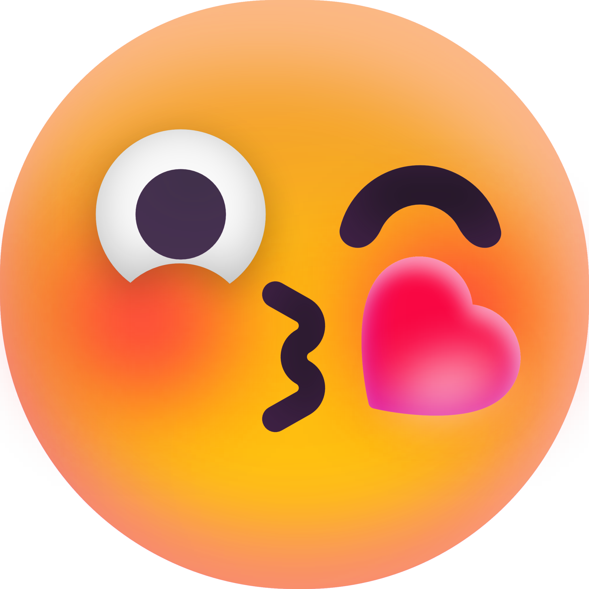 Face Blowing A Kiss Emoji Download For Free Iconduck