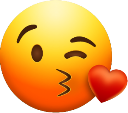 Face Blowing a Kiss emoji