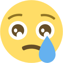 face crying icon