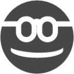 face glasses symbolic icon